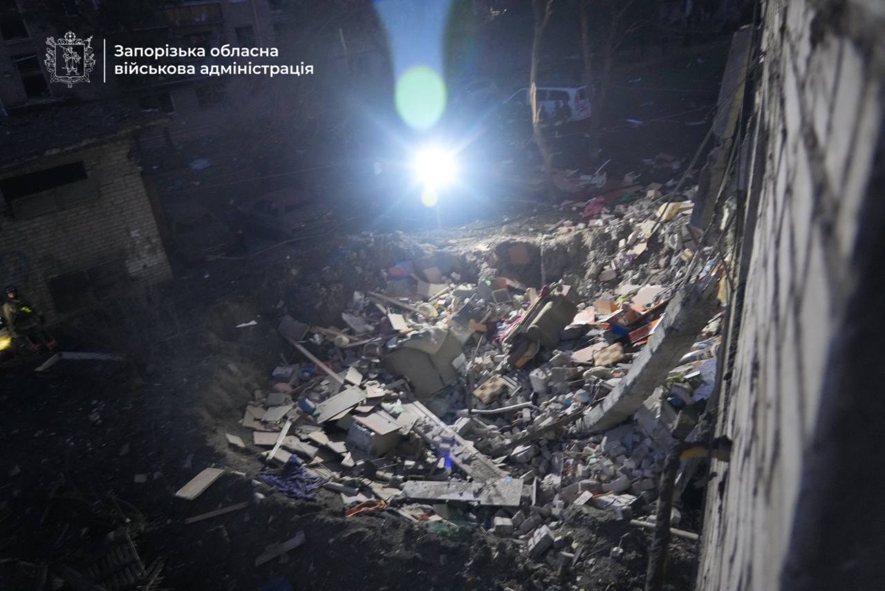 Росіяни атакували Запоріжжя 20 дронами та 8 ракетами